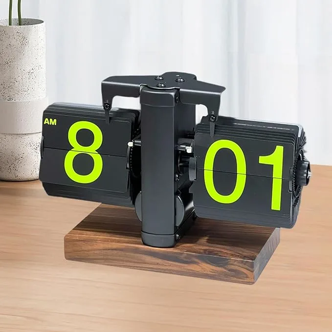 Flip Clock Table Clock Office Adults