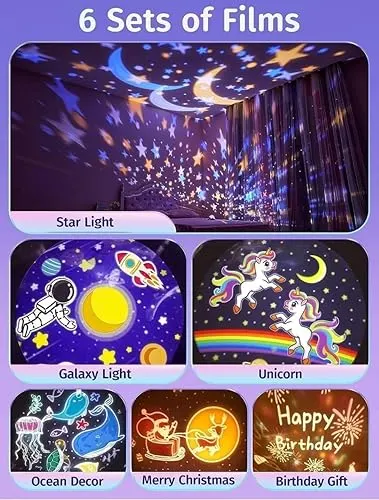 Bunny Carousel Star Projector