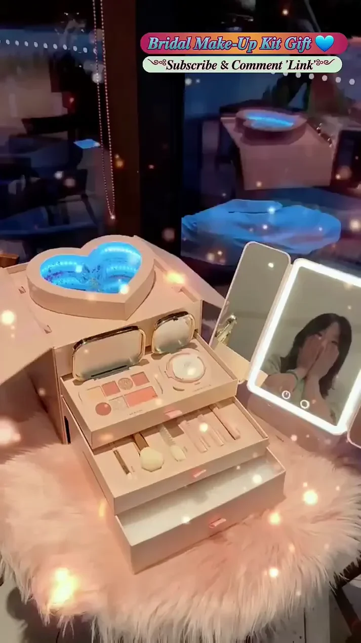 Bridal Makeup Kit Gift Box